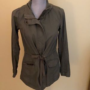 Green army jacket size small